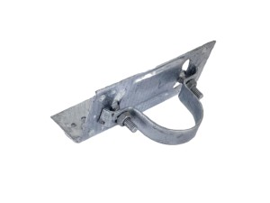 ADAPTEUR ACIER A BOIS 2 3/8 X 6'' GALV