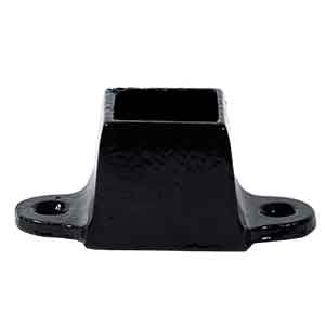 Black wall bracket