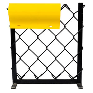 Safety top for chain-link