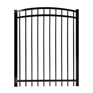 Gates contemporary  arched Rail 1''- ornamental