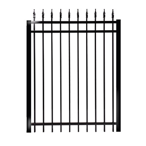 Gates classic model regular rail 1''- ornamental