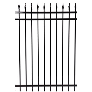 Residential ornamental fence