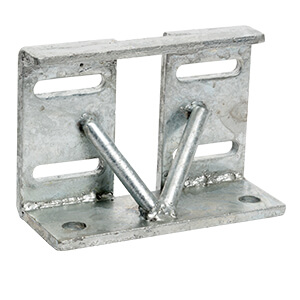 Aluminium track support